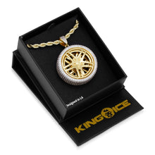 Load image into Gallery viewer, The Spinning Rims Necklace
